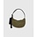 Small Nylon Crescent Bag Seaweed