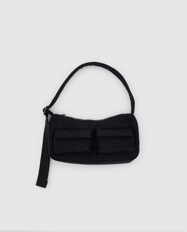 Cargo Shoulder Bag Black