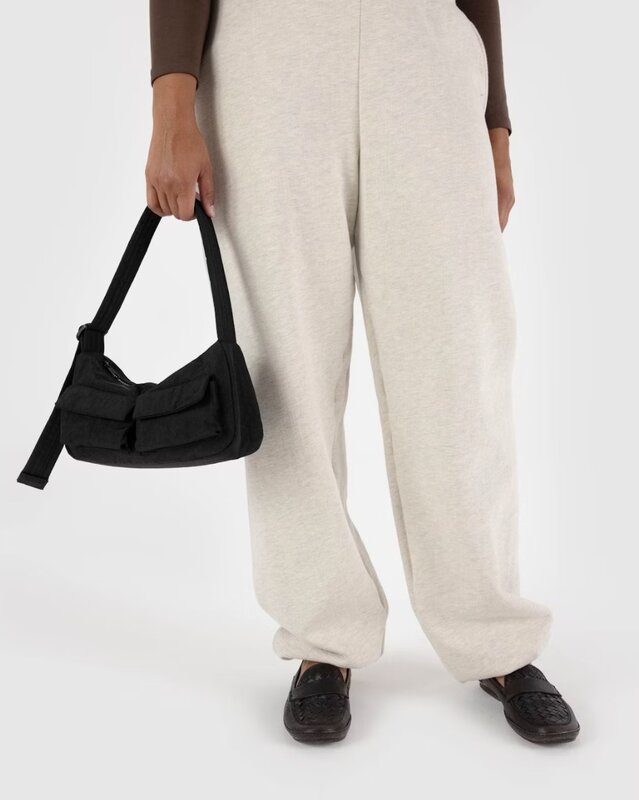 Cargo Shoulder Bag Black