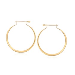 Satya Gold Hoop Earrings
