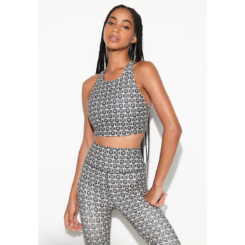 Spiritual Gangster Mystic Eye Laurel Longline Bra