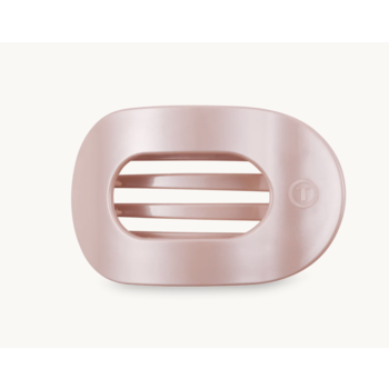 Teleties Pearly Pink Small Flat Round Hair Clip