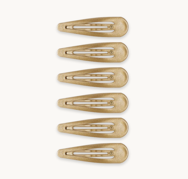 Teleties Gold Snap Clip