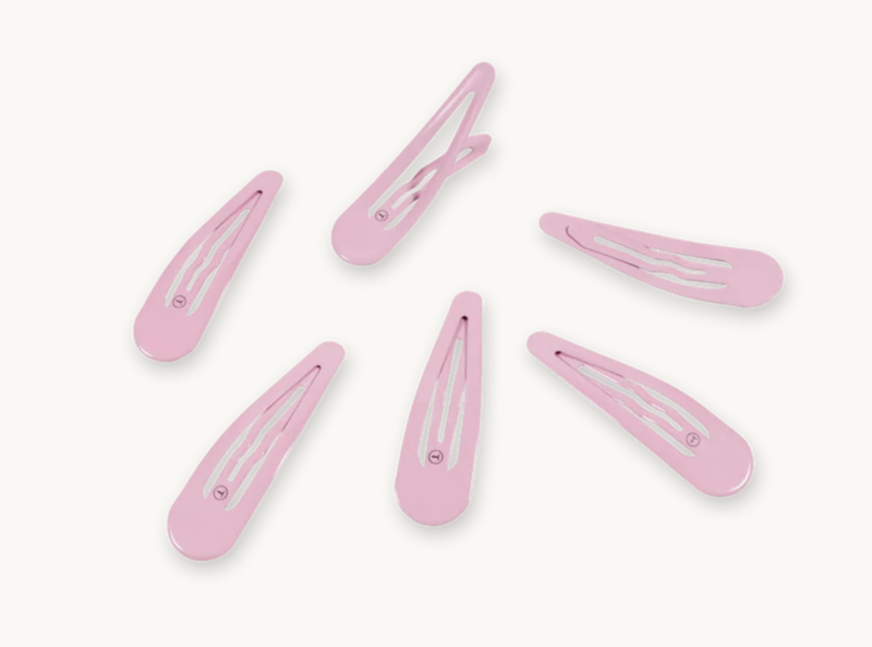 Teleties Pearly Pink Snap Clip