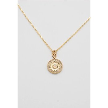 Brenda Grands Sun Opal Necklace