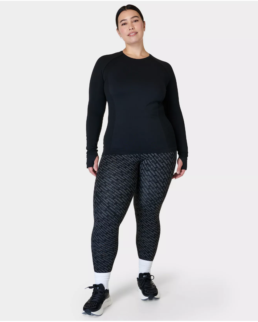 Sweaty Betty Athlete Seamless Workout Long Sleeve Top