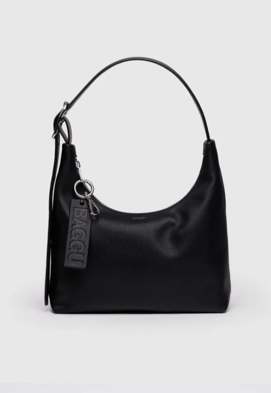 Mini Recycled Leather Shoulder Bag