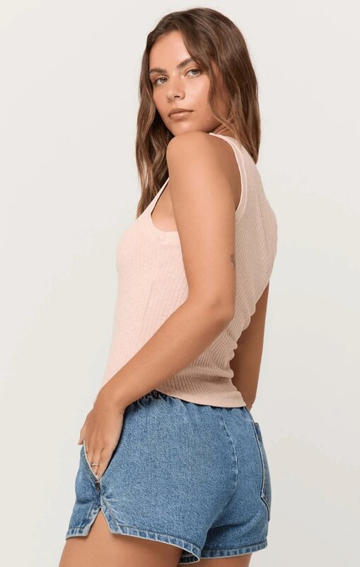Project Social T Suki Scoop Neck Rib Tank