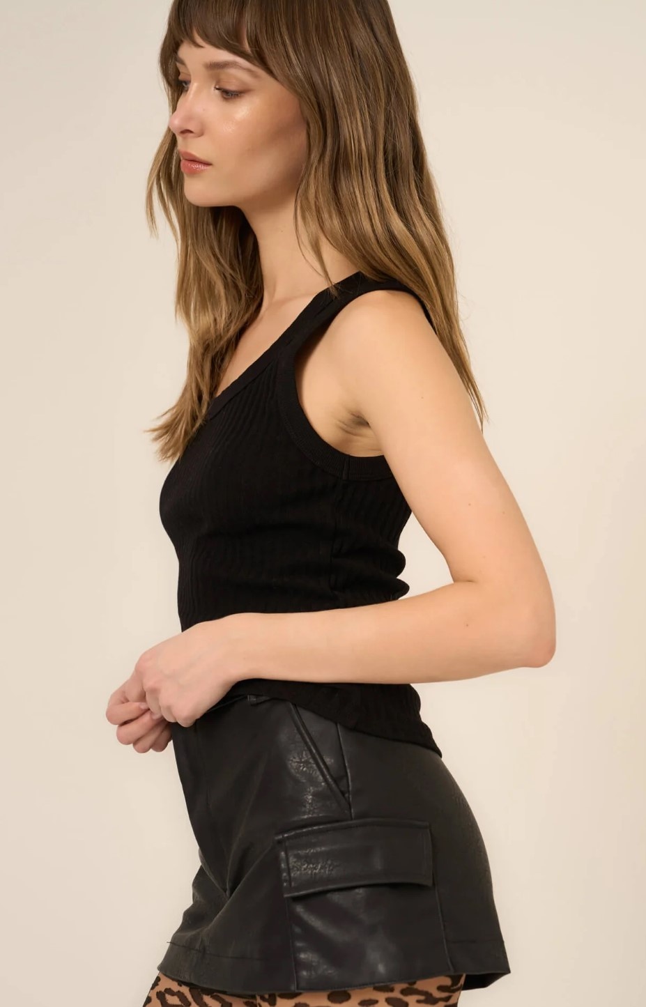 Project Social T Cooper Sweater Rib Tank
