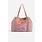 America & Beyond Orange to Mauve Ombre Embellished Tote