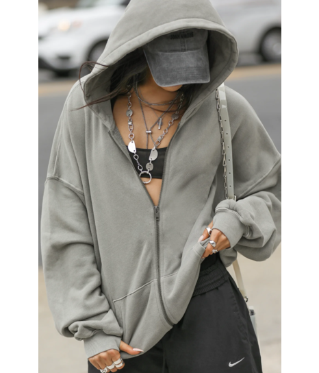 トップス theredthread ring asymmetry hoodie lace THEREDTHREAD / ザレッドスレッド】S ring asymmetry hoodie lace