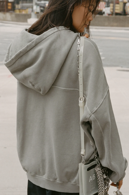 Joah Brown Oversized Zip Hoodie