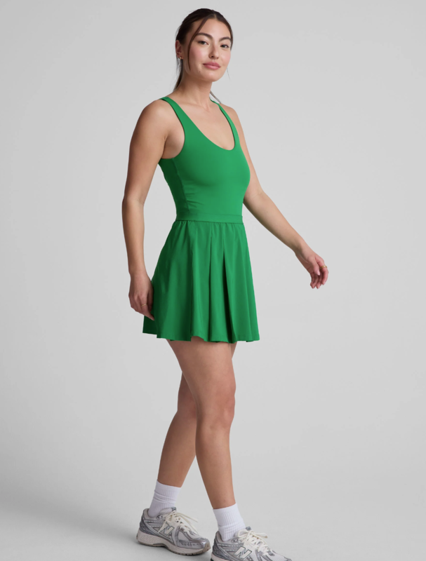 Beyond Yoga Score Pleated Dress