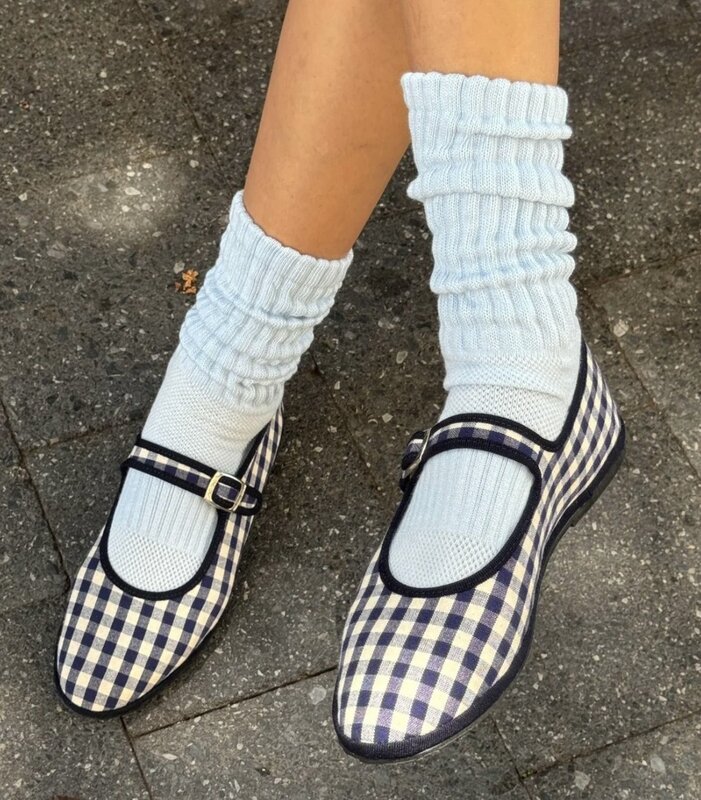 Le Bon Shoppe Ballet Socks Baby Blue