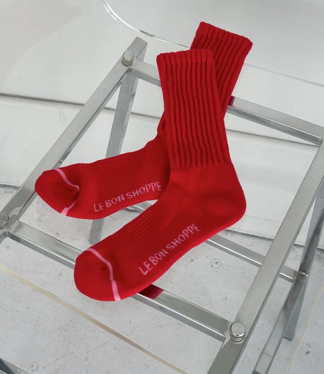 Le Bon Shoppe Ballet Socks Strawberry