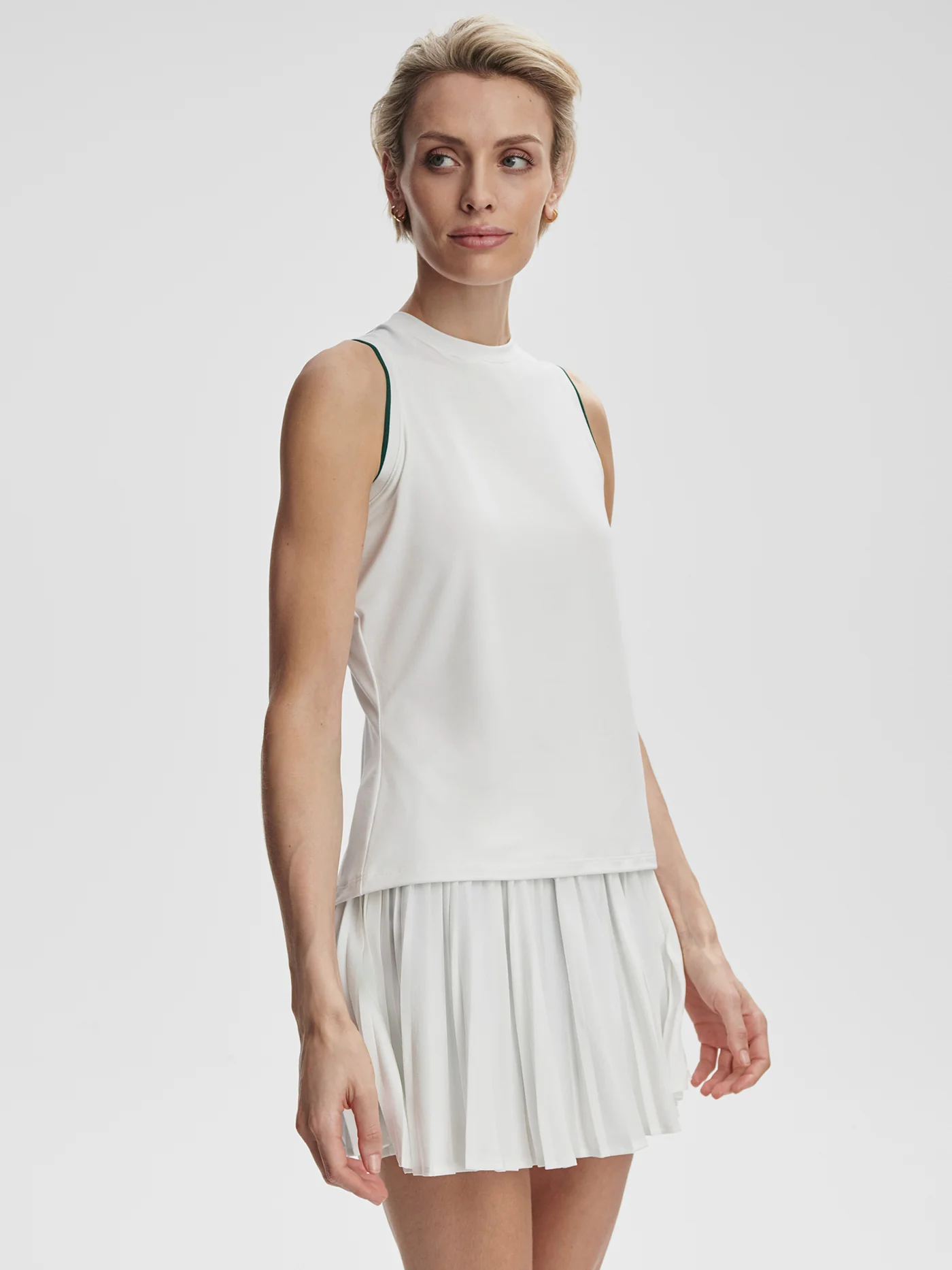 トップス Varley Wellings Performance Tank White Wellings Performance Tank | Varley