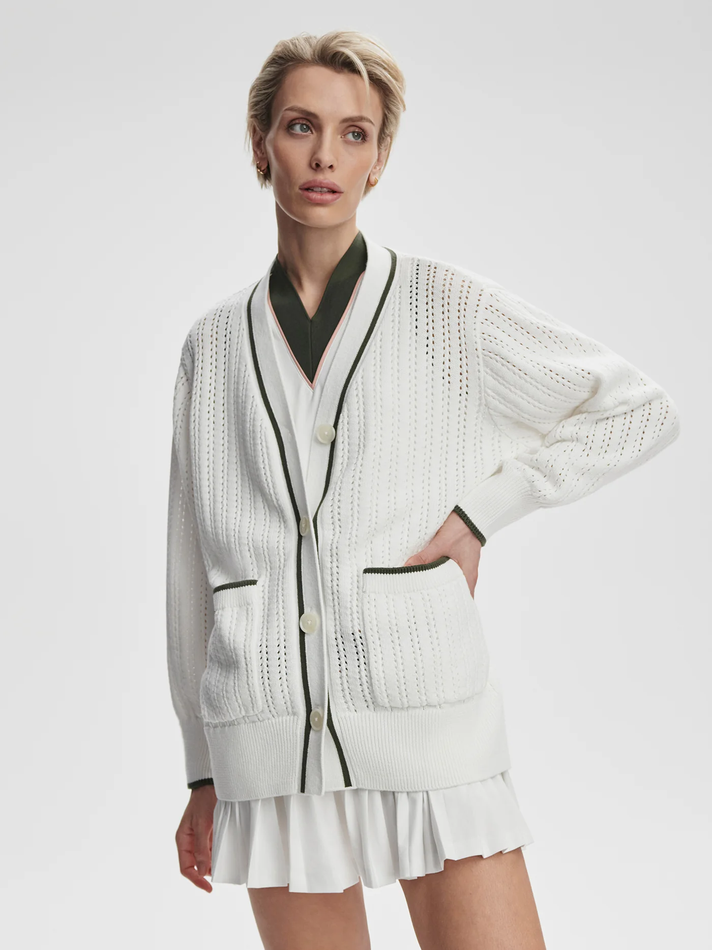Varley Nissi Longline Cardigan | Red's Threads - Red's Threads