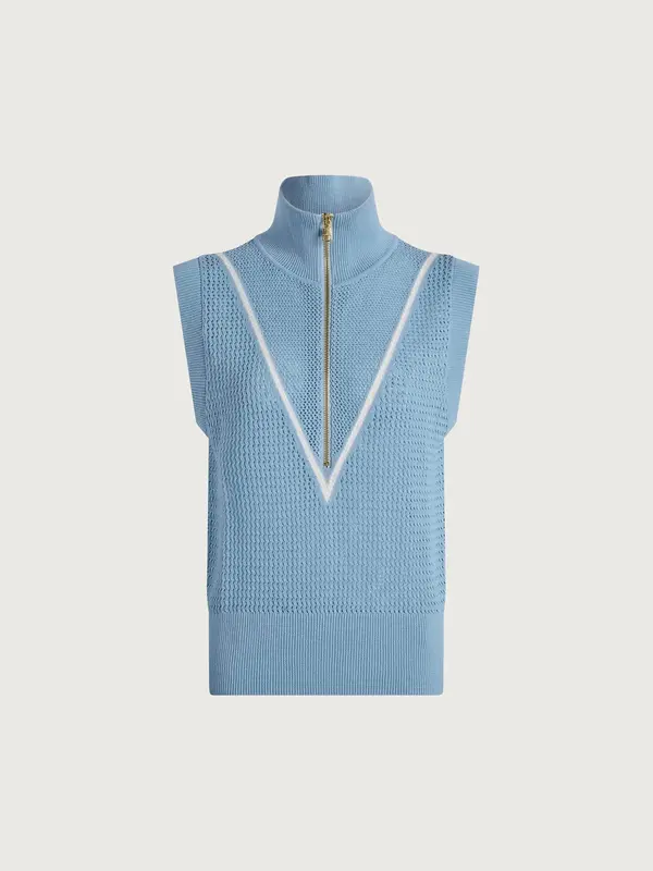 Varley Allena Half Zip Vest