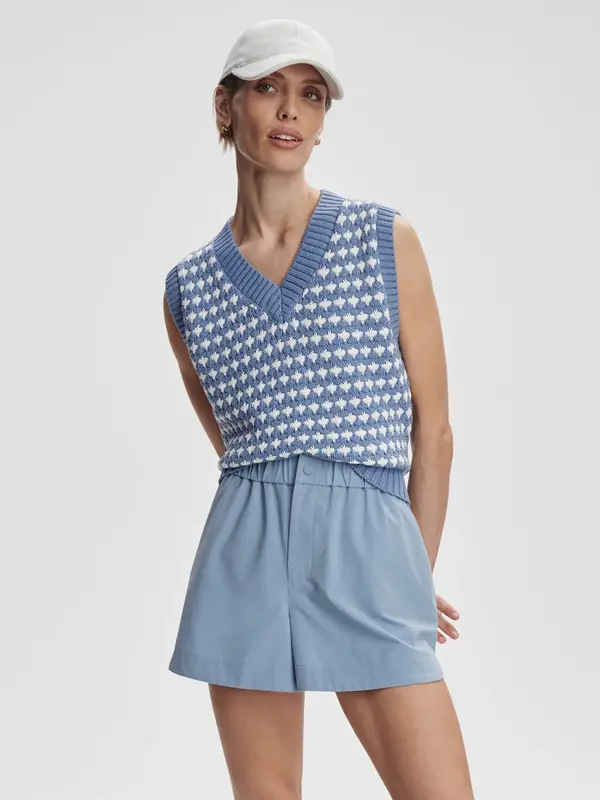 Varley Nila Mid Rise Short
