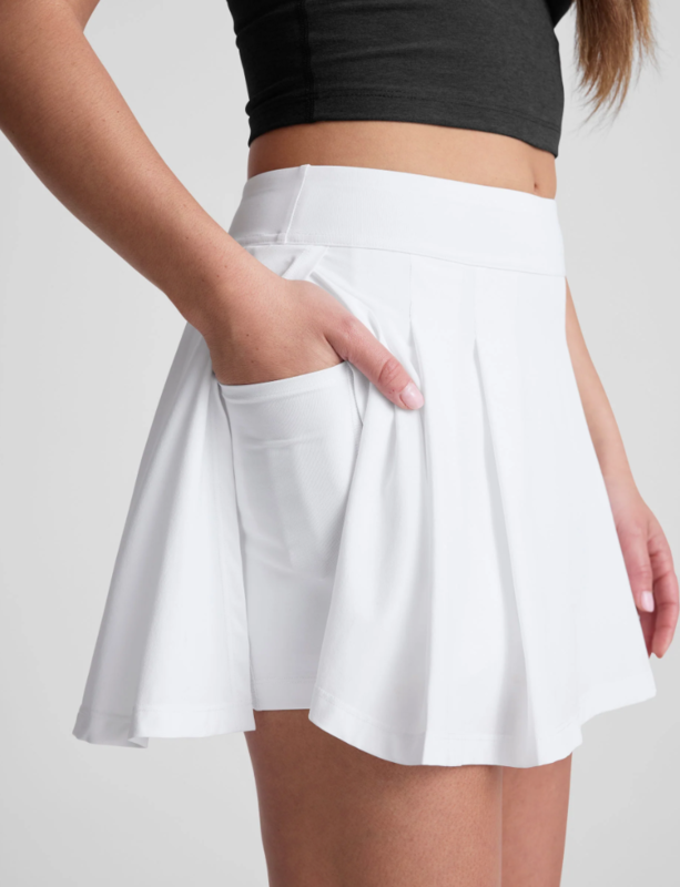 Beyond Yoga Score Pleated Skirt