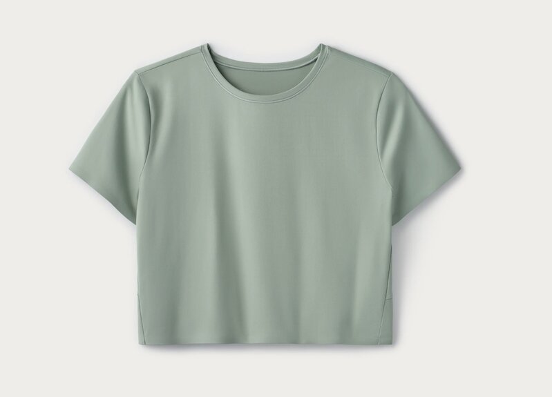 Rhone Serene Cropped Short Sleeve
