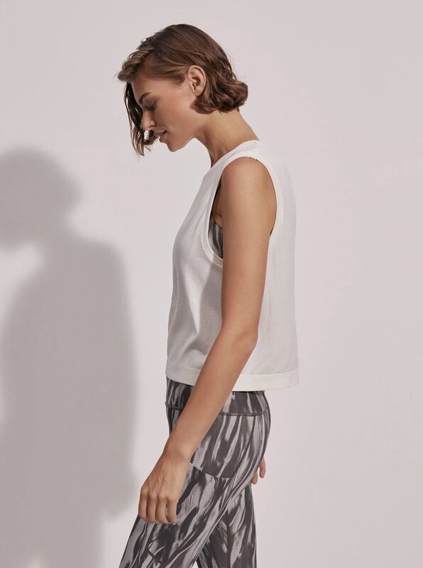 Varley Page Seamless Crop Tank
