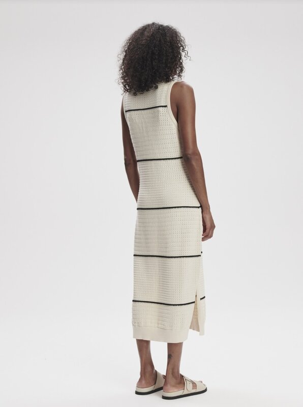 Varley Scott Scoop Neck Midi Dress
