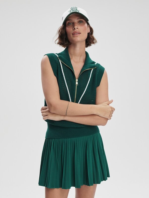 Varley Allena Half Zip Vest