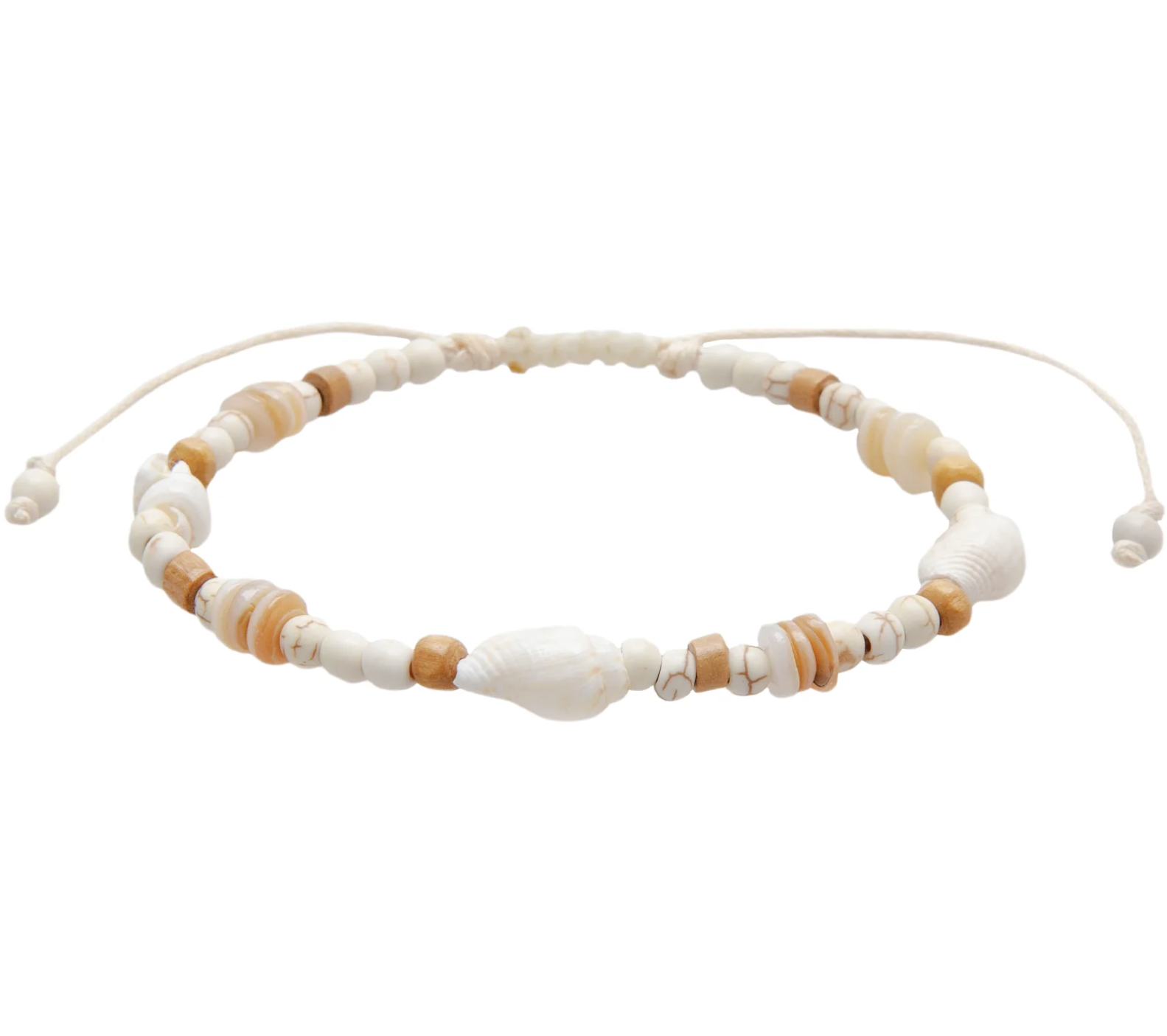 Tybee Beachcomber Shell Anklet