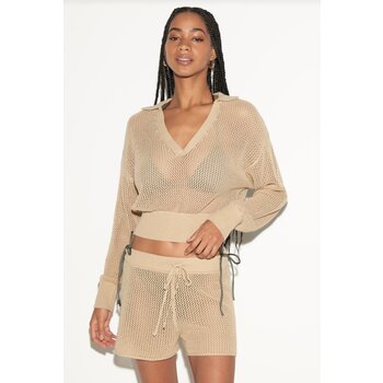 Spiritual Gangster Mona Crochet Top