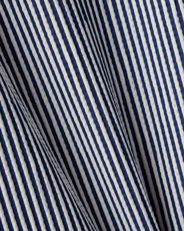 Rhone Commuter Seersucker Camp Collar Shirt