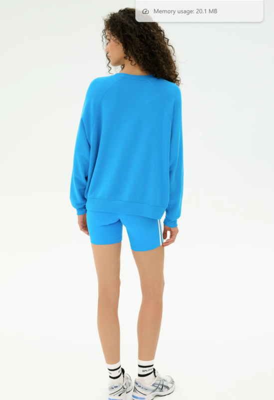 Splits59 Andie Oversized Fleece Sweatshirt