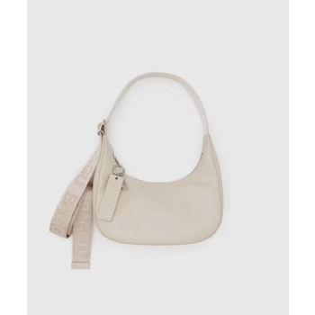 Baggu Recycled Leather Crescent Bag