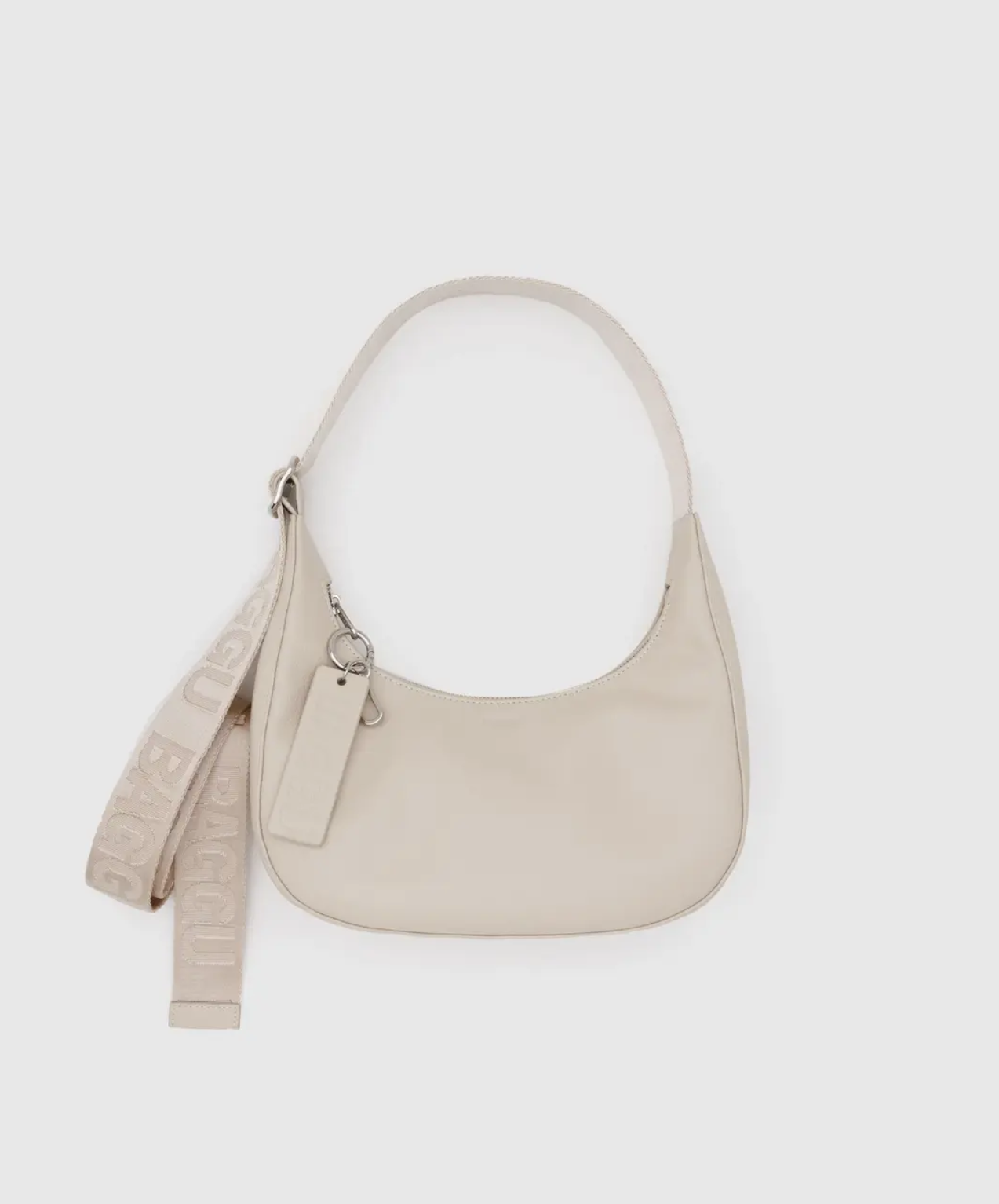 Baggu Recycled Leather Crescent Bag