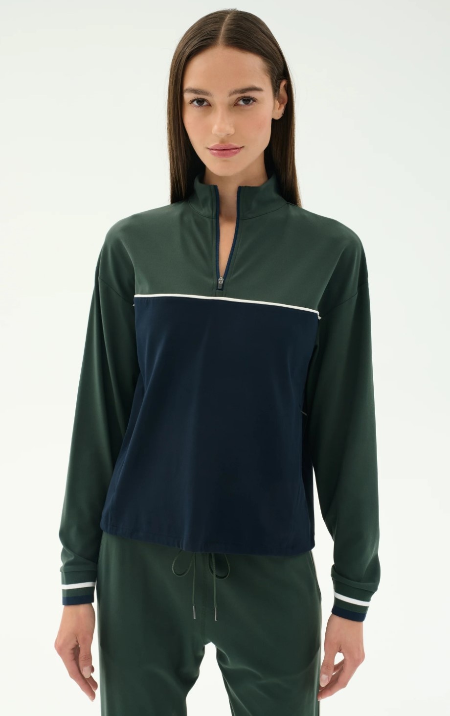M❤︎ Splits59 MILLIE AIRWEIGHT HALF ZIP | Red's Threads - Red's