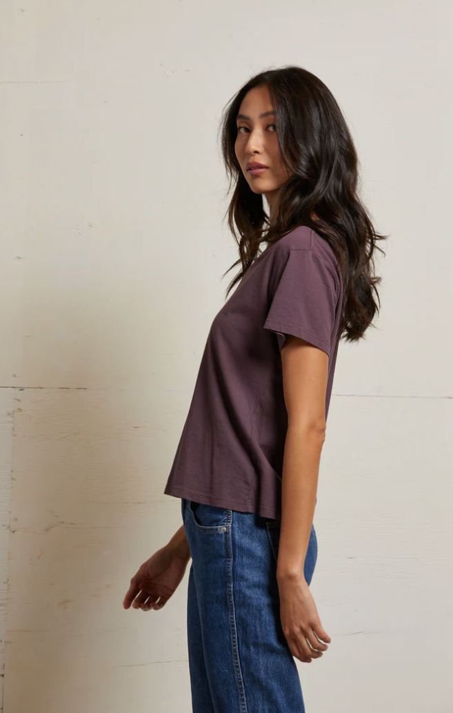 theredthread ブラック S gather code tops OThread & Co. Women's Crop Tops Basic Stretchy Scoop Neck 3