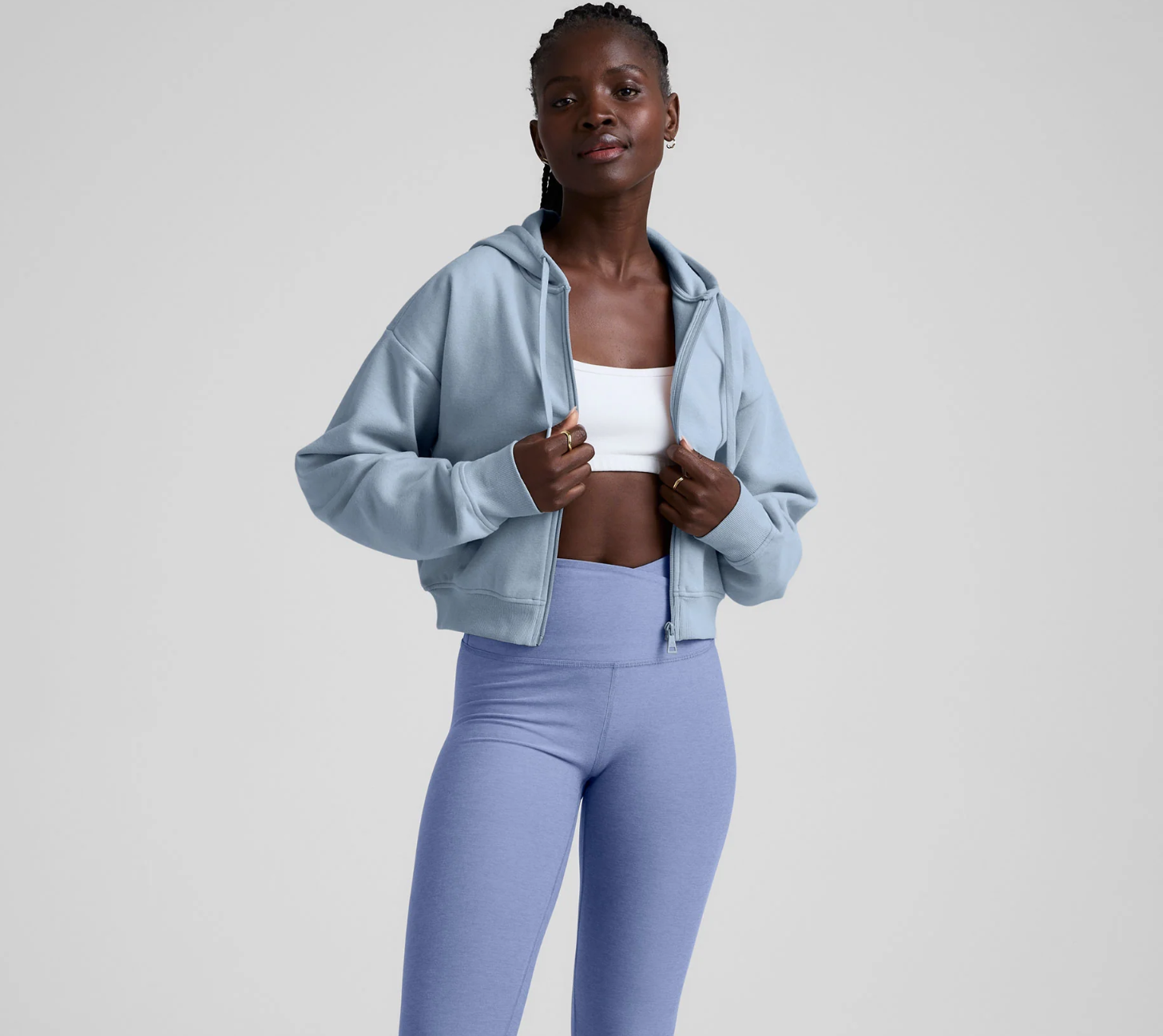 Beyond Yoga Luxefleece Zip Up Hoodie