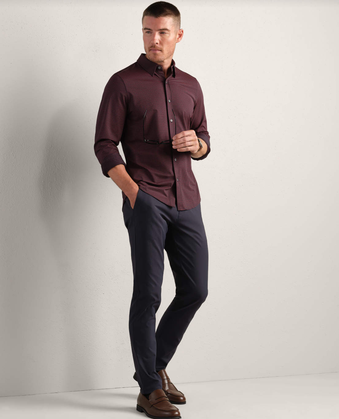 Rhone Commuter Shirt- Slim Fit