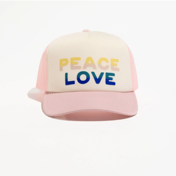 Spiritual Gangster Peace Love Trucker Hat