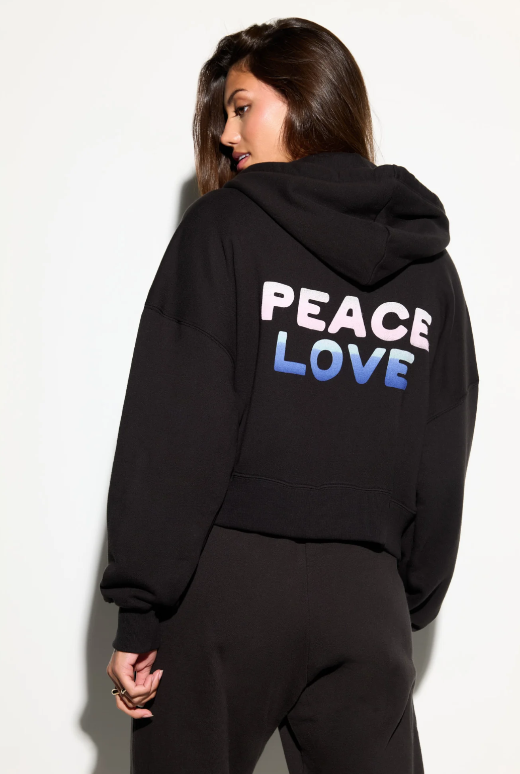 Spiritual Gangster Peace Love Jules Hoodie