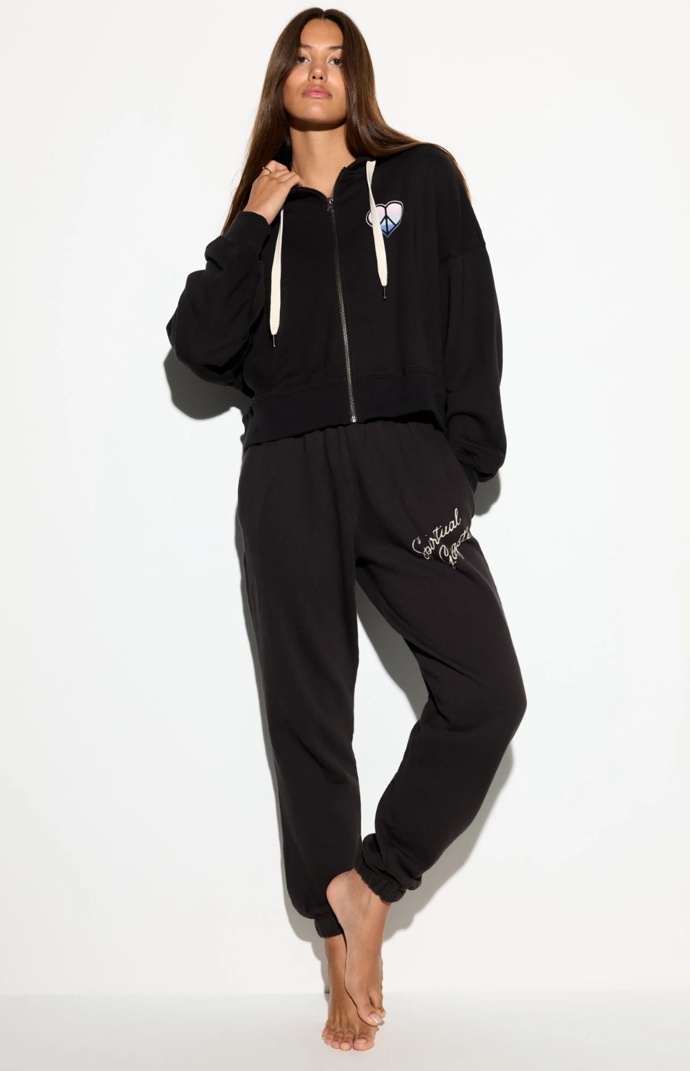 Spiritual Gangster Peace Love Jules Hoodie