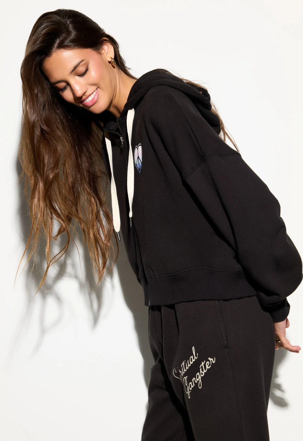 Spiritual Gangster Peace Love Jules Hoodie