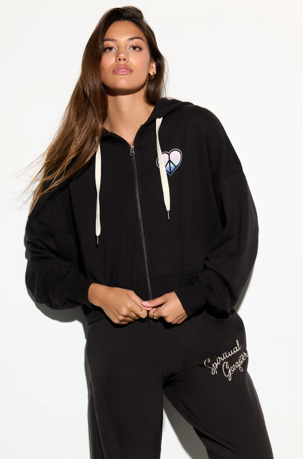 Spiritual Gangster Peace Love Jules Hoodie