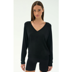 Splits59 Bennie Fleece V-Neck Sweatshirt