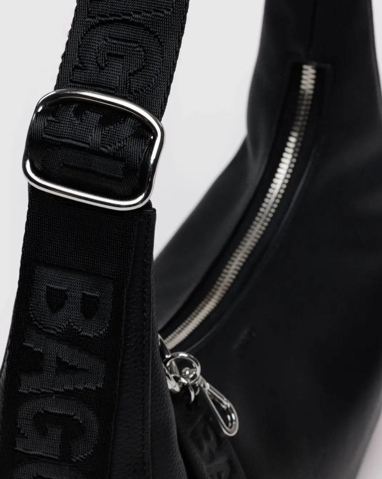 Baggu Small Recycled Leather Crescent Bag