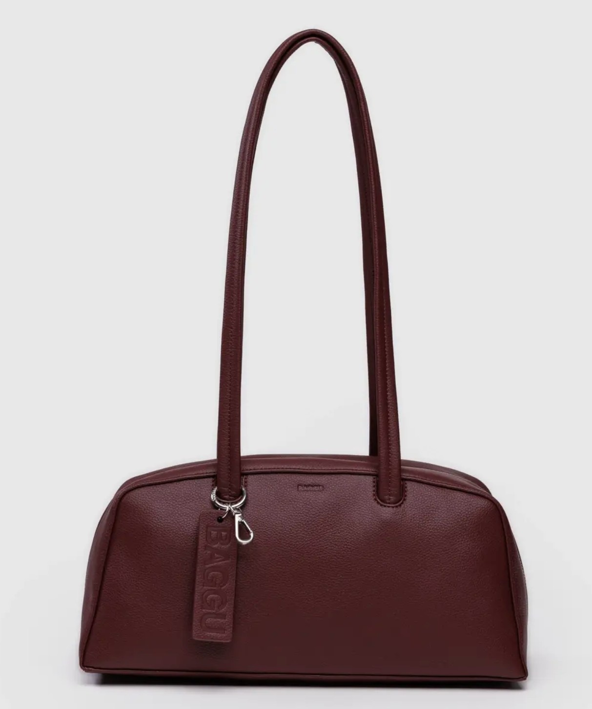 Baggu Recycled Leather Bowler Bag