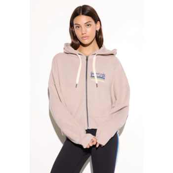 Spiritual Gangster Desert Stripe Jules Hoodie