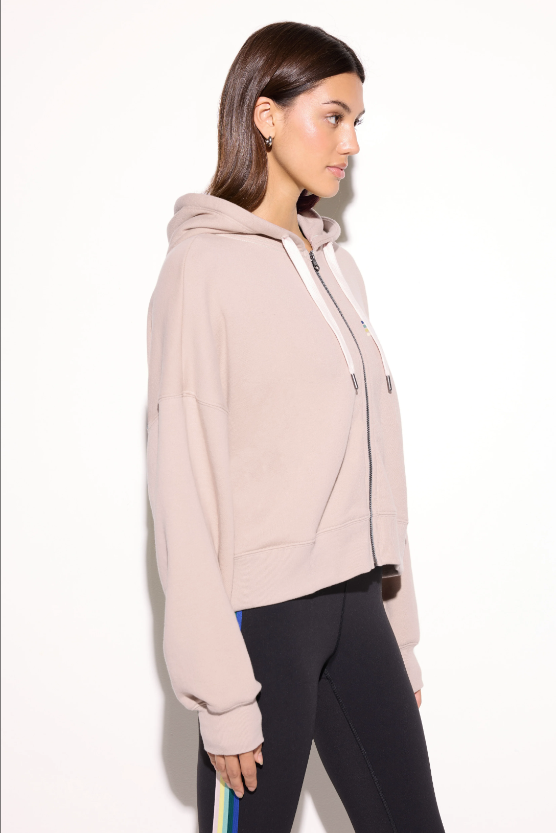 Spiritual Gangster Desert Stripe Jules Hoodie