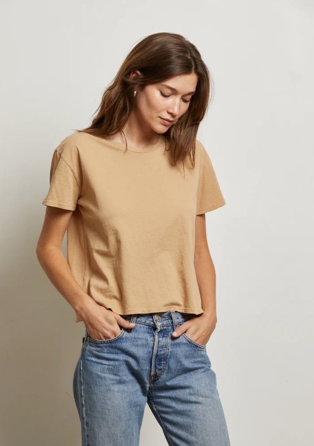 トップス Theredthread S heart fit tops THEREDTHREAD / ザレッドスレッド】S heart fit tops