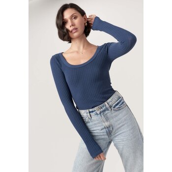 Project Social T What's The Scoop Washed Rib Longsleeve